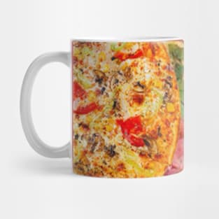 pizza slice pattern Mug